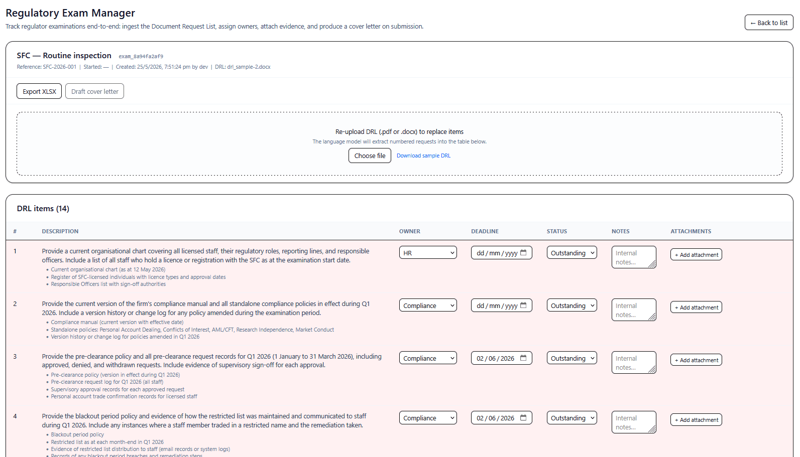 Regulatory Exam Prep screenshot